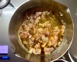煮詰めるだけ！なすと鶏肉のしぐれ丼作り方2写真