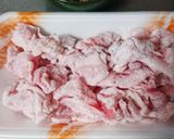 旨辛⭐豚バラ肉のスタミナ丼作り方2写真