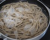 焼きナス蕎麦作り方2写真