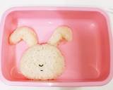 キャラ弁♪なぐられうさぎ！クレしん♪作り方2写真