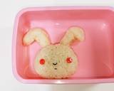 キャラ弁♪なぐられうさぎ！クレしん♪作り方3写真