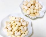 マシュマロで☆ハートのメレンゲクッキー作り方4写真