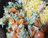 貴女風味でお家野菜サラダ❤️ゆりさん風作り方3写真
