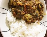 キーマ風 夏野菜 カレー作り方6写真