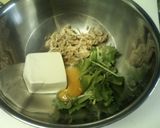 ヘルシー！手間いらず！豆腐のかき揚げ☆作り方1写真