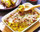 ひき肉とポテトの簡単レンチン！チーズ蒸し作り方9写真