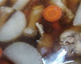 鶏手羽元と高野豆腐のふっくら煮作り方7写真