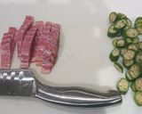 オクラのトマトソーススパゲッティ作り方2写真