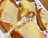 スポンジケーキの消費に☆チーズ乗せケーキ作り方4写真