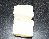*Vg*ローチョコとお豆腐で生チョコ風作り方1写真