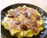 徳島名物　豆○○焼き作り方4写真