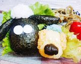 ひつじのショーン&ビッツァー キャラ弁♪作り方3写真