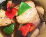 全てレンジ塩鯖と根菜たっぷりの煮付け作り方14写真