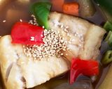 全てレンジ塩鯖と根菜たっぷりの煮付け作り方15写真