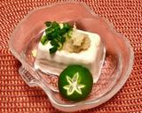 ❇️豆腐にすだちをキュッ♪と作り方5写真