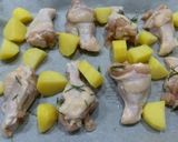 手羽元とポテトのオーブン焼き作り方5写真