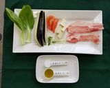 豚と豆腐の棒々鶏風だれ作り方2写真