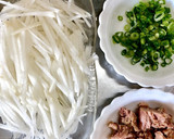 大根とシーチキンのねぎマヨサラダ♪作り方1写真
