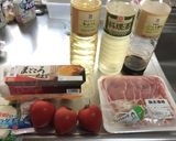 豚ロース生姜焼きと彩りミックス(^^)作り方1写真