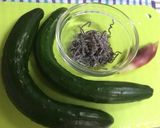 胡瓜とみょうがのハリハリ昆布和え♪作り方1写真