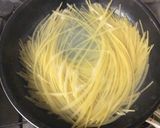 簡単に鮭ぶしぽん酢できのこスパゲティ作り方2写真