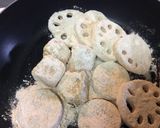 根菜の唐揚げ 鮭ぶしだし作り方3写真