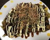 ペヤングのかやくでお好み焼き作り方8写真