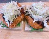朝から美味し〜チキンカツサンド作り方6写真