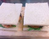 朝から美味し〜チキンカツサンド作り方7写真