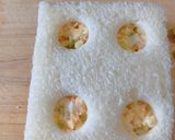 朝食に!ソーセージ花で可愛い玉子サンド作り方7写真