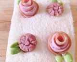 朝食に!ソーセージ花で可愛い玉子サンド作り方13写真