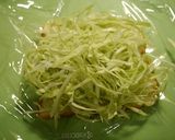 簡単！アジフキャベツトーストサンド作り方1写真