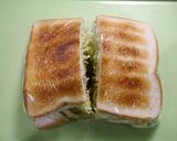 簡単！アジフキャベツトーストサンド作り方4写真