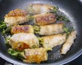 簡単！茄子と豆苗の肉巻き作り方5写真