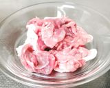 花粉症対策！れんこん人参豚肉の甘辛炒め作り方3写真