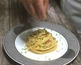 ~ボッタルガ~カラスミ和風ペペロンチーノ作り方7写真