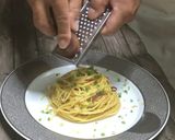 ~ボッタルガ~カラスミ和風ペペロンチーノ作り方8写真