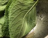 エゴマの葉の醤油煮付作り方1写真