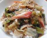 冷蔵庫あるある・中華丼♪作り方2写真