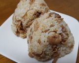 部活飯！肉飯おにぎり！作り方2写真