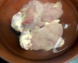 鶏レバーとニラの煮物作り方1写真