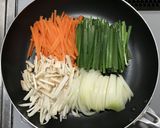 簡単☆乾燥こんにゃくパスタでチャプチェ作り方7写真