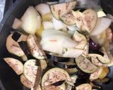 フライパンだけで茄子チーズトマト煮込み☆作り方2写真