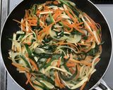 簡単☆乾燥こんにゃくパスタでチャプチェ作り方8写真