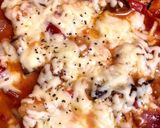 フライパンだけで茄子チーズトマト煮込み☆作り方5写真