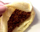 【糖質少なめ】油揚げ in納豆+チーズ作り方2写真