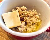 レンジで簡単！オートミールでカルボ飯作り方3写真