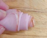 朝食に薔薇の可愛い玉子サンドイッチ作り方10写真