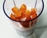 朝食に♪MIXスムージー作り方2写真