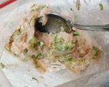 焼茄子のせ鶏つくね団子の握り仕立て作り方1写真